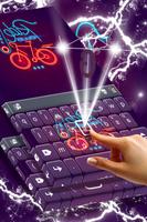 Tema Neon Keyboard Cepat screenshot 2