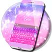 नया गुलाबी लव कीबोर्ड