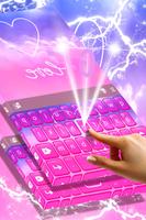 جديد الوردي الحب لوحة المفاتيح تصوير الشاشة 2