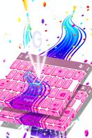 Poster Rainbow Theme Keyboard