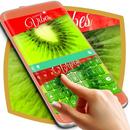 Frische grüne Kiwi-Tastatur APK