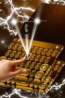 Gold Glow Keyboard ảnh chụp màn hình 2