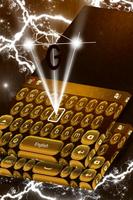 Gold Glow Keyboard ảnh chụp màn hình 3