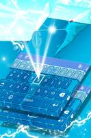 Ice Ocean Keyboard Theme Plakat