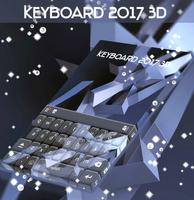 3D-Theme-Tastatur Plakat