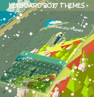 Keyboard Theme 3D poster