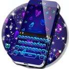 آیکون‌ Keyboard Neon Butterfly Theme