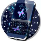 Keyboard Neon Butterfly icône