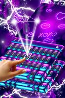 Keyboard Neon Colors capture d'écran 1