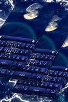 Full Moon Keyboard Theme Affiche