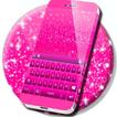 Keyboard Glitter Pink