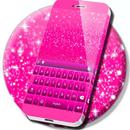 Keyboard Glitter Pink APK