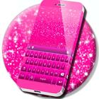 Keyboard Glitter Pink icône