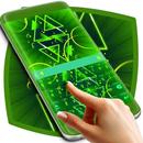 Green Geometric Keyboard APK