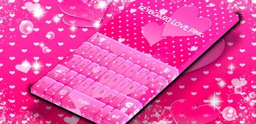 Keyboard Love Pink