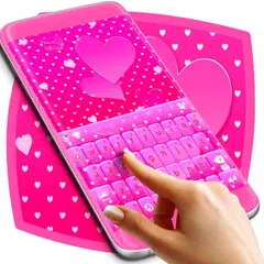 Keyboard Love Pink