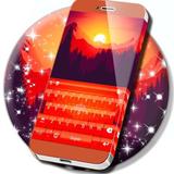 Keyboard Themes Sunset icône