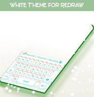 White Keyboard Theme screenshot 2