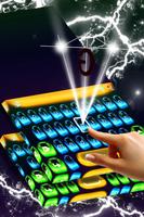 Glowing Colors Keyboard Theme screenshot 1