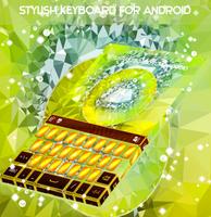 Lime Crystal Keyboard Theme imagem de tela 3