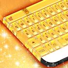 Rich Gold Keyboard Theme biểu tượng