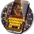 Neon Gold Keyboard icon