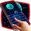 Neon Galactic Keyboard Theme APK