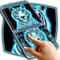 Tema Neon Teclado Tigre