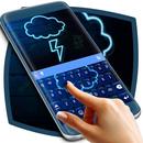 Teclado Neon Stormy Cloud APK