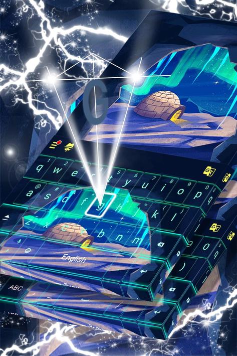 Northern Lights Keyboard App APK pour Android Télécharger