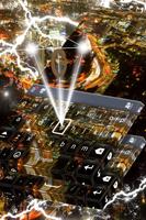 Night Skyline Keyboard Theme poster