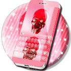 Teclado Pink Candy Skull icono