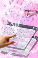 Pink Diamond Keyboard capture d'écran 1