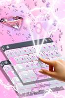 Pink Diamond Keyboard capture d'écran 2