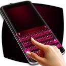 Pink Neon Keyboard Theme aplikacja