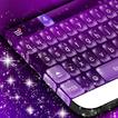 ”Purple Glass Keyboard