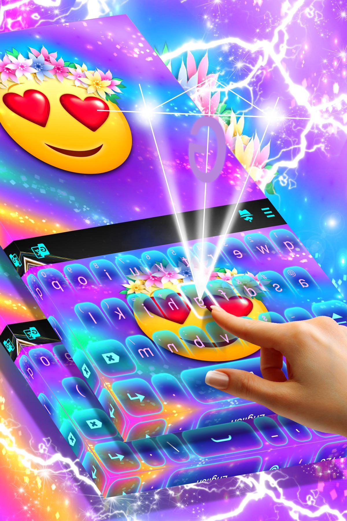 Rainbow Love Emoji Keyboard screenshot 2