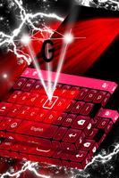 Red Blood Keyboard Cartaz