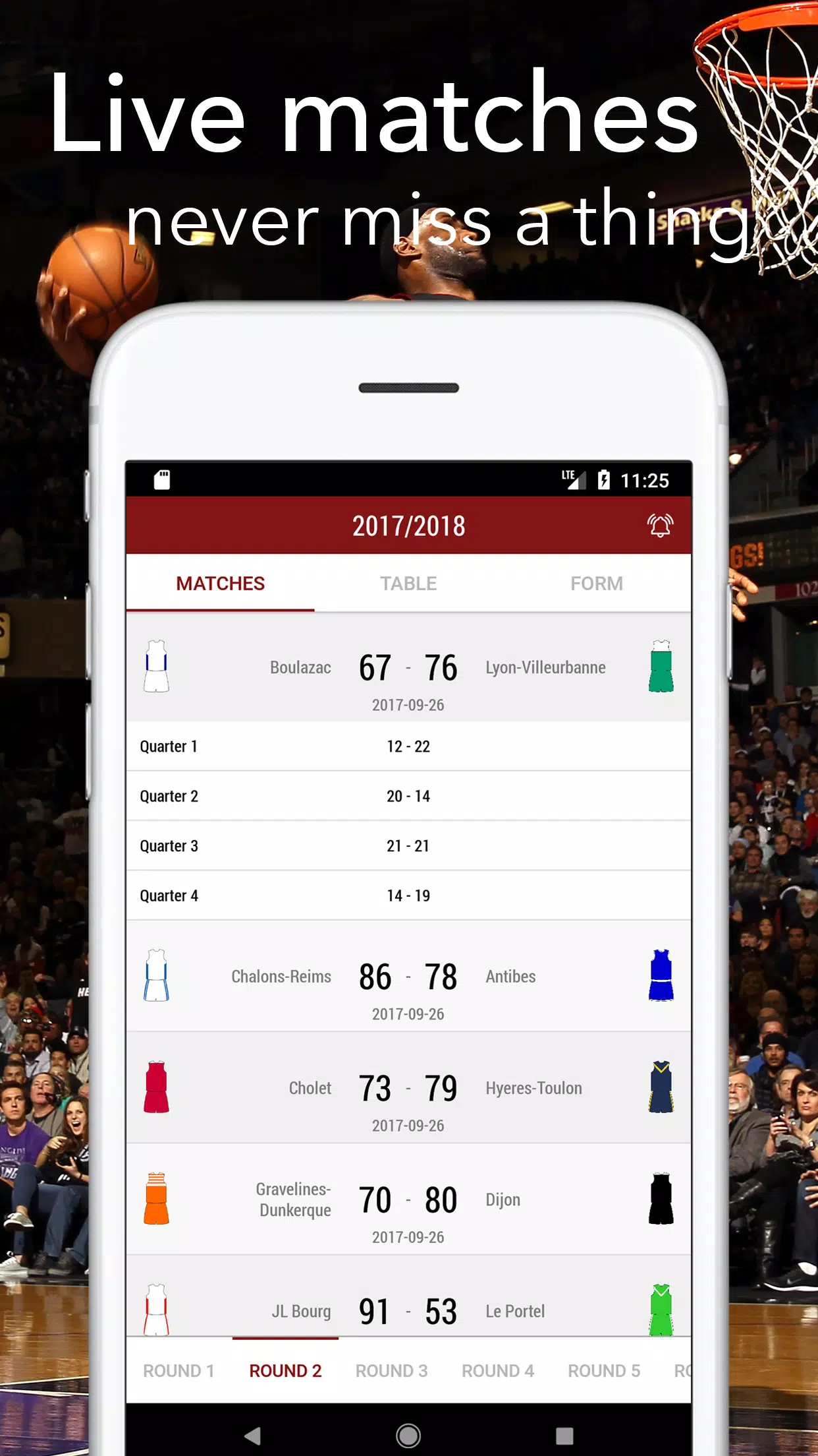 French Basketball League - LNB Pro A Live for Android - APK Download
