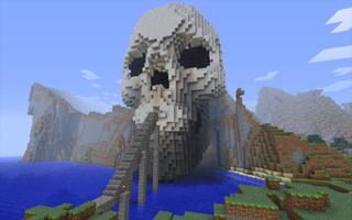 Poster Skull Island Map for MCPE