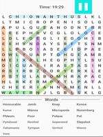 Hard Word Search Poster