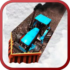 雪犁拖拉機 - 挖掘機模擬器遊戲2021 APK 下載