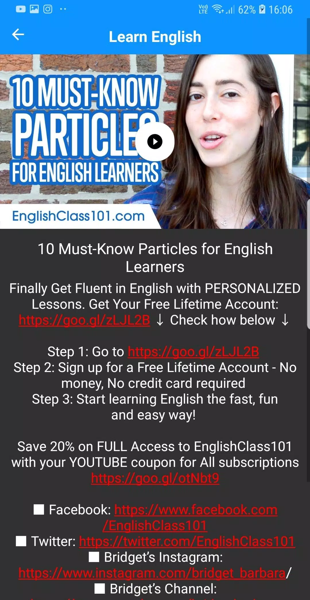 Learn English with EnglishClass101 APK للاندرويد تنزيل
