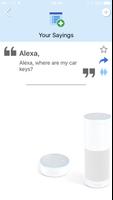 3 Schermata Ask Alexa for Amazon Alexa Echo and Show