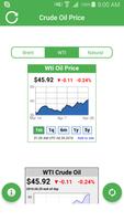 Crude Oil Price Brent WTI Live capture d'écran 1