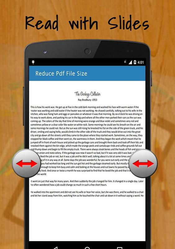 Reduce PDF File Size for Android - APK Download