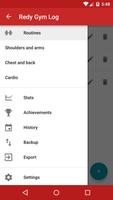 Redy Gym Log, Exercise Tracker ảnh chụp màn hình 2