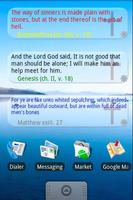 Bible Quote Widget Demo تصوير الشاشة 1