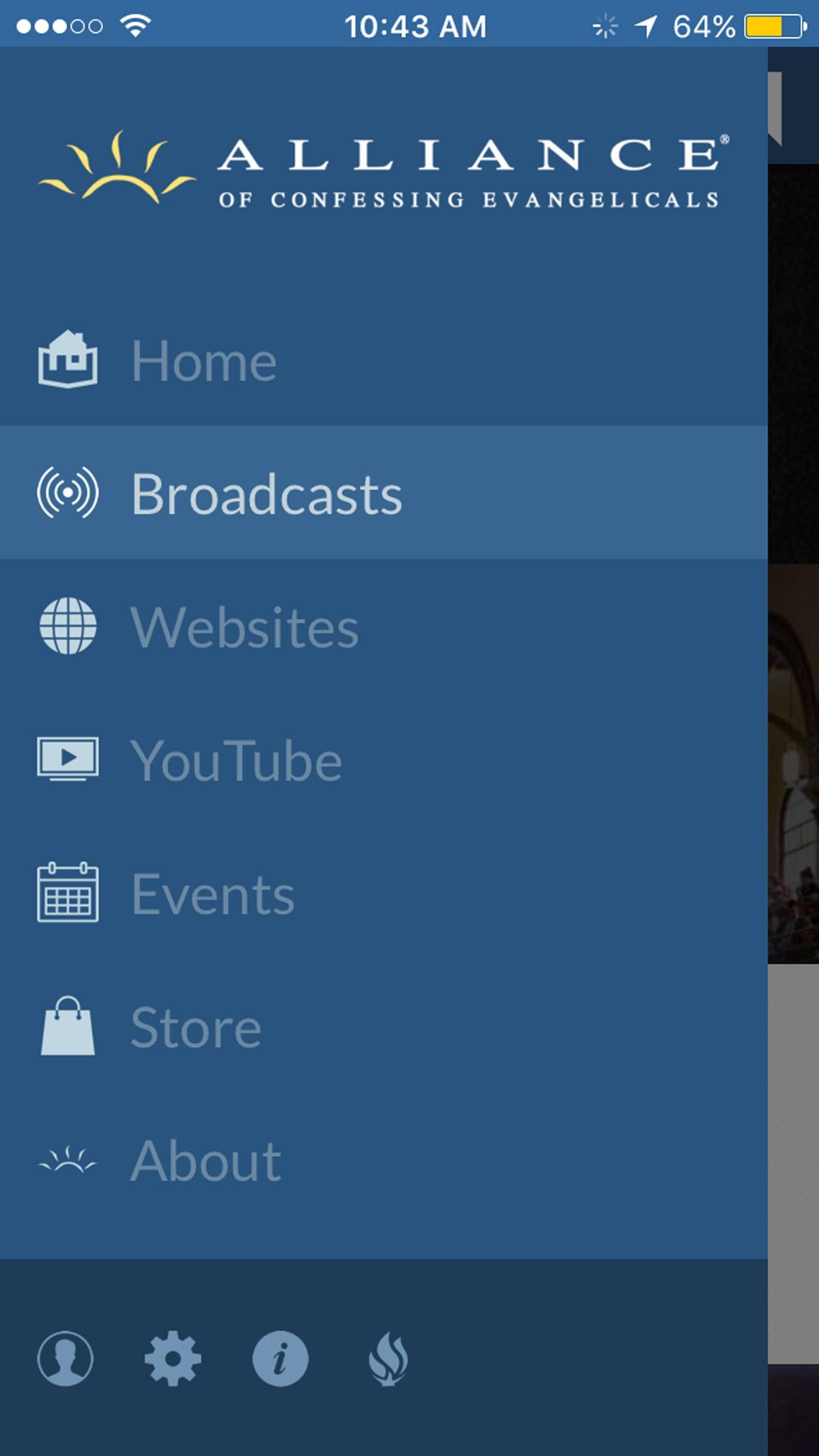 Download the Alliance App Alliance of Confessing Evangelicals
