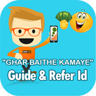 Make Money App guide &Refer Id 图标